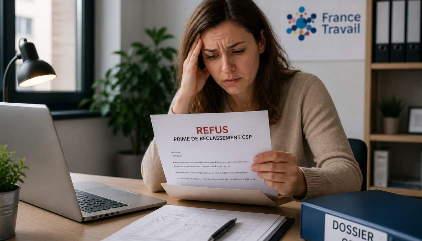 Refus de prime de reclassement