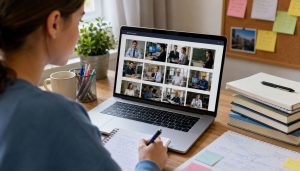 Espace de travail cosy et inspirant