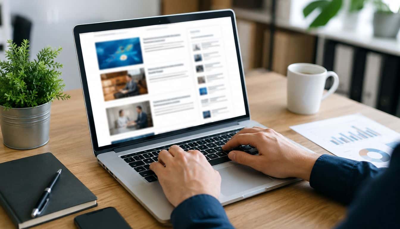 Espace de travail moderne et lumineux