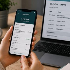 Utilisation de la banque en ligne