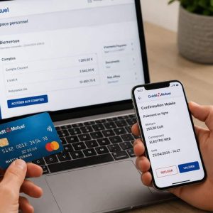 Paiement en ligne avec confirmation mobile